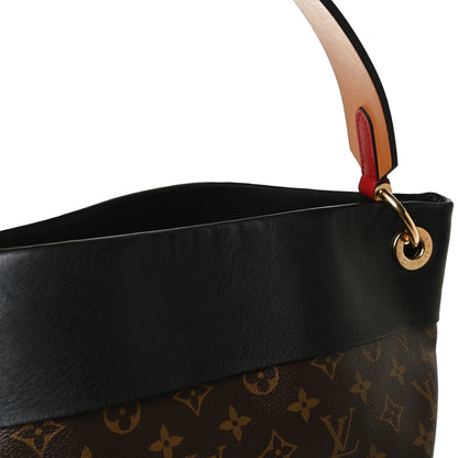 Louis Vuitton Monogram Tuileries Hobo Black 13 of 14