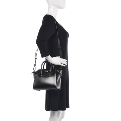 Givenchy Shiny Lord Calfskin Mini Antigona Black 2 of 11