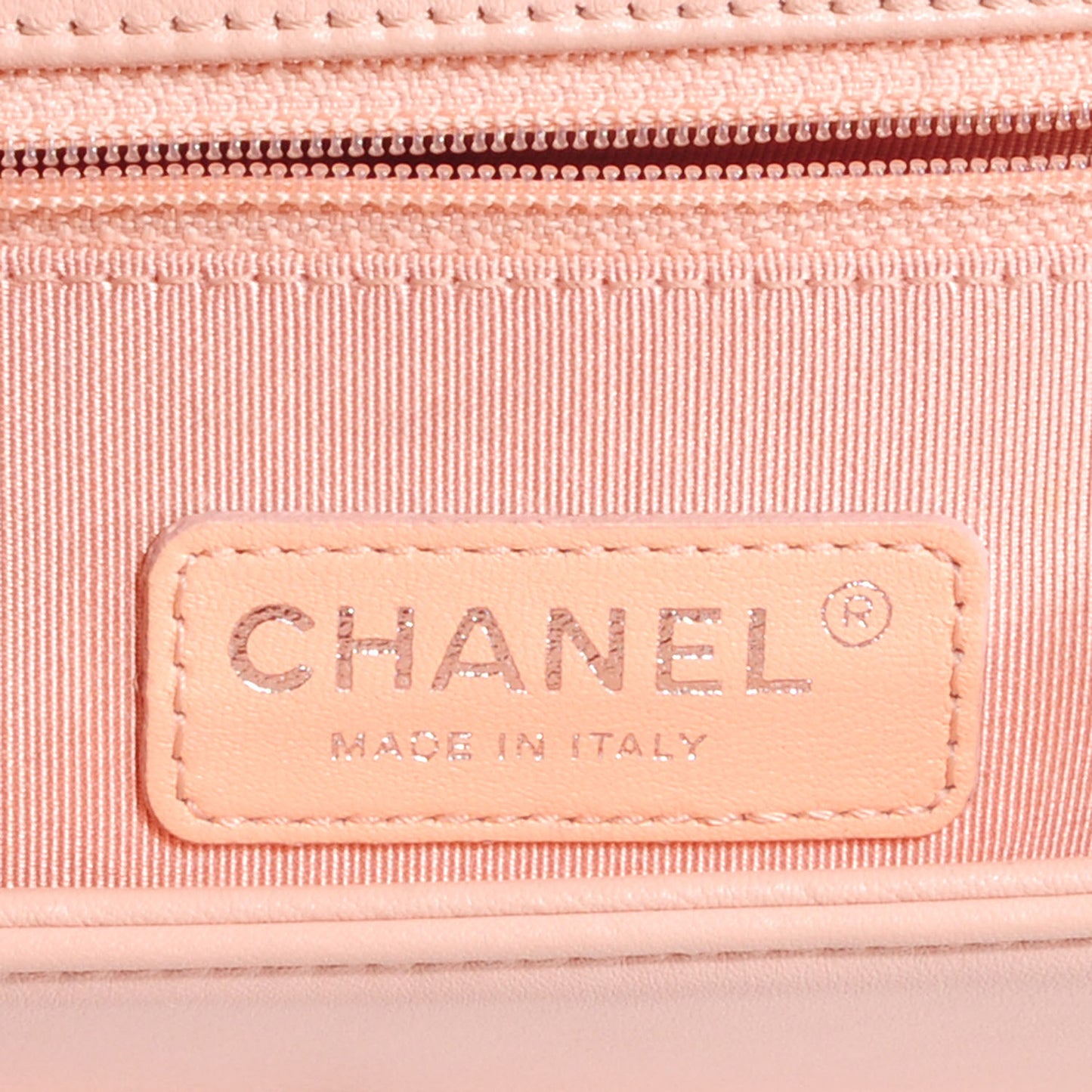 Calfskin Quilted Large Boy Flap Pink