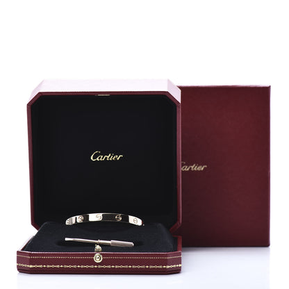 Cartier 18K Pink Gold LOVE Bracelet 17 6 of 6