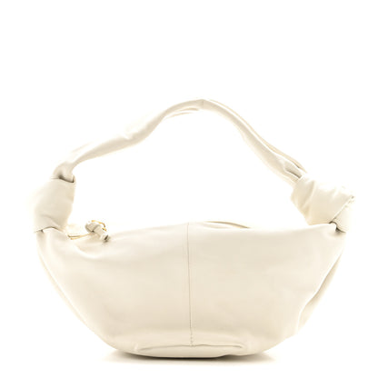 Bottega Veneta Nappa Mini Double Knot Bag White 1 of 12