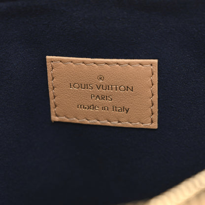 Louis Vuitton Lambskin Embossed Monogram Coussin PM Camel 8 of 12