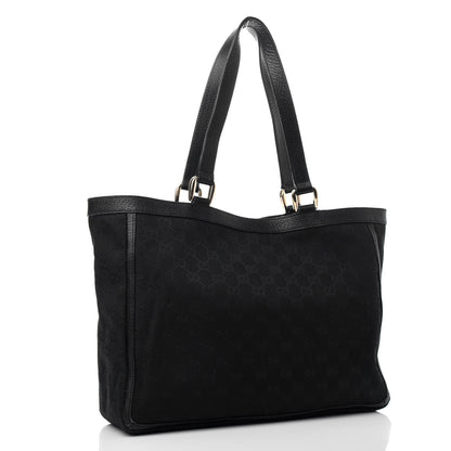 Gucci Monogram Abbey D Ring Tote Black 3 of 11