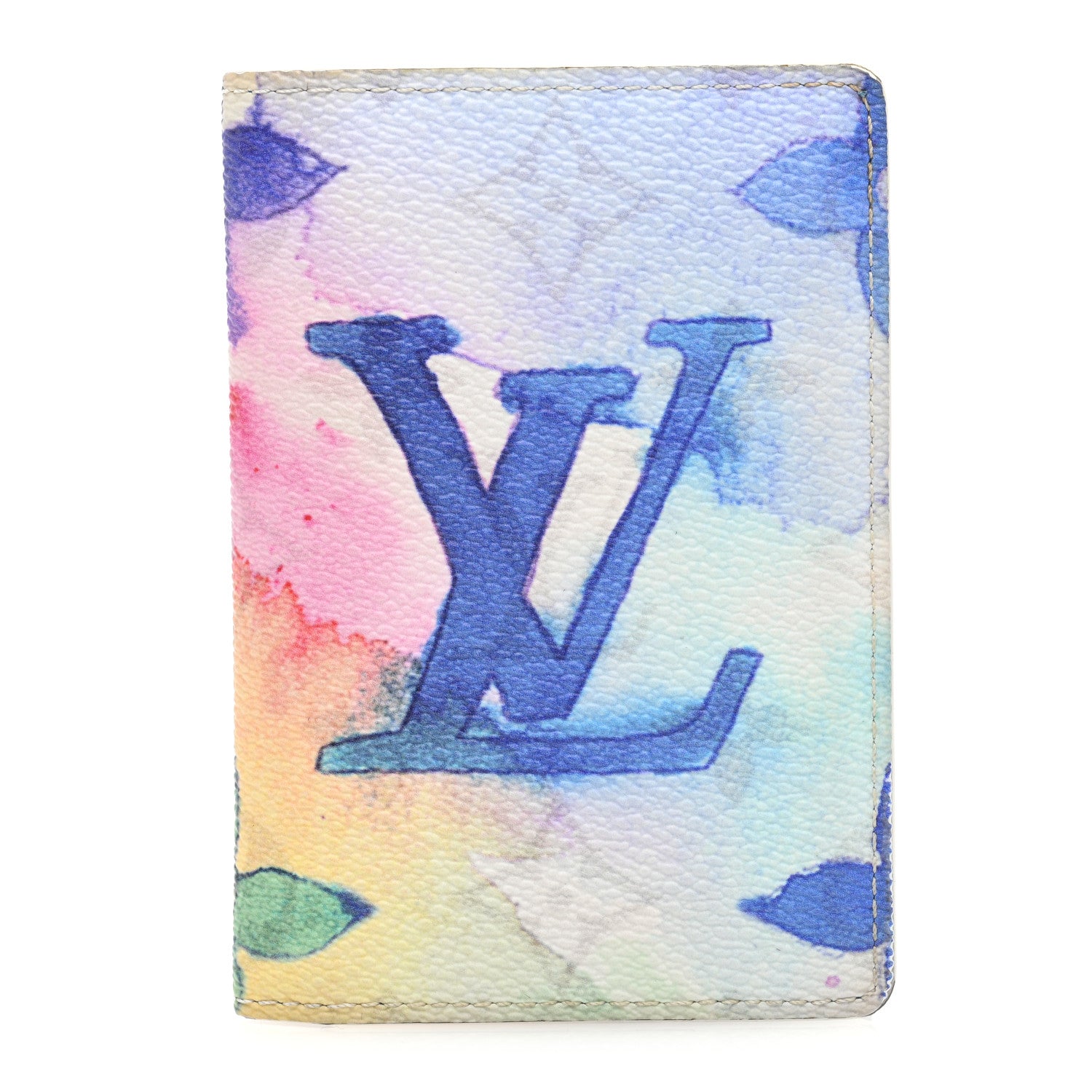 Louis Vuitton Monogram Watercolor Pocket Organizer NM Multicolor 1 of 6