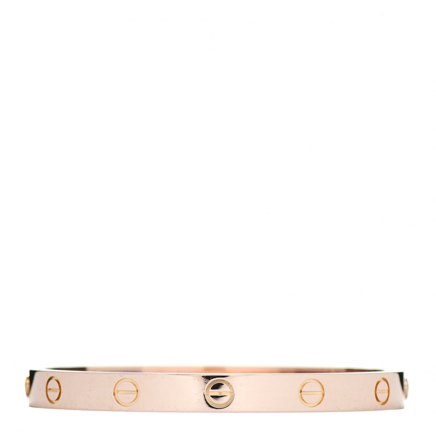 18K Pink Gold LOVE Bracelet 17