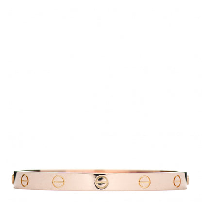 Cartier 18K Pink Gold LOVE Bracelet 17 3 of 4