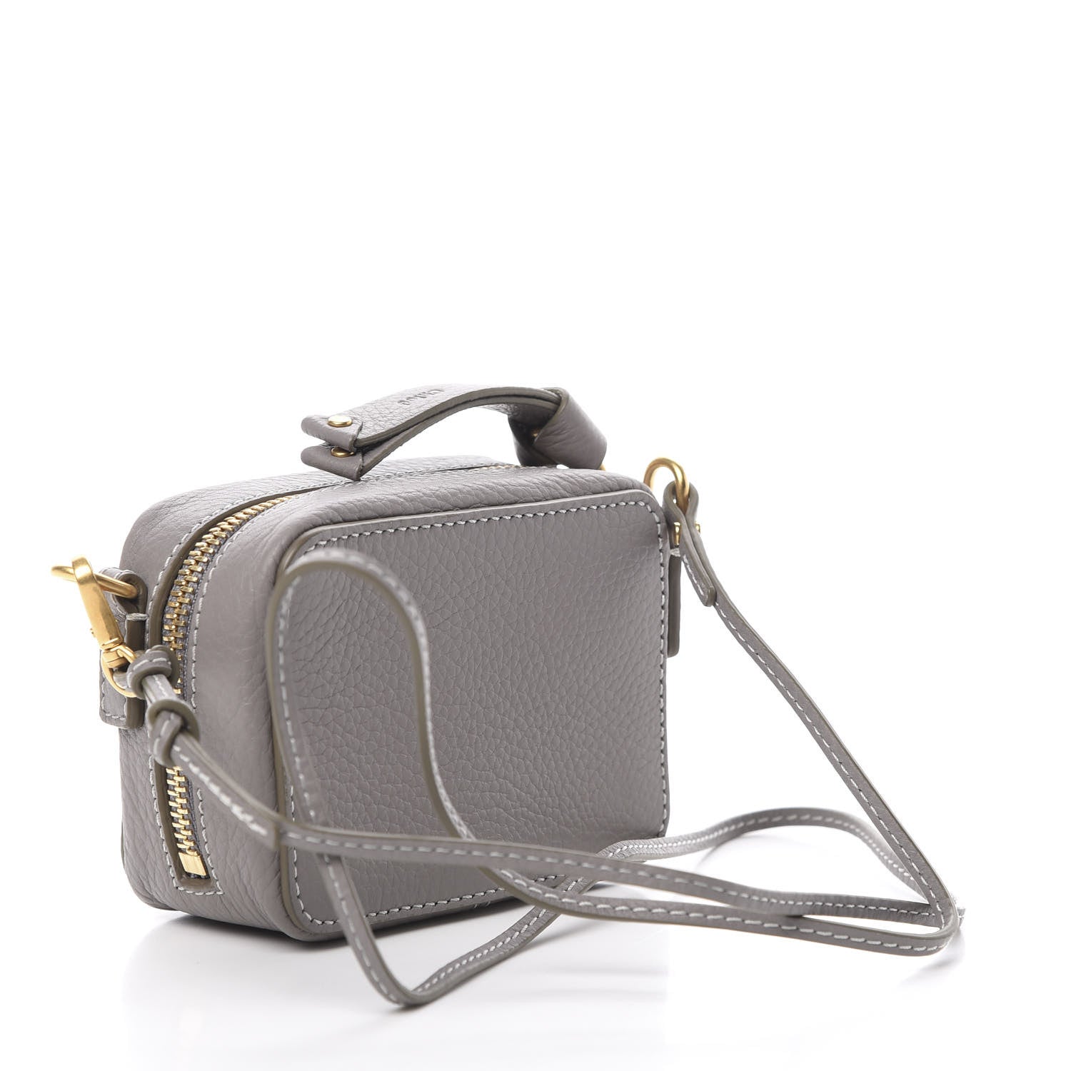 Chloe Calfskin Mini Marcie Crossbody Bag Cashmere Grey 3 of 12