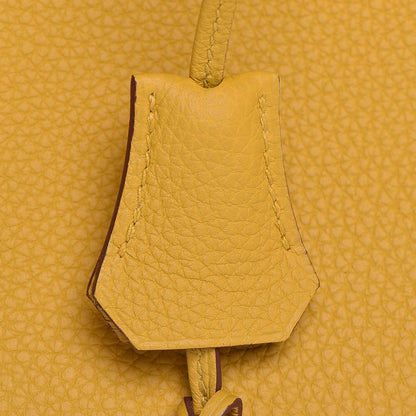 Hermes Togo Birkin 30 Jaune Ambre 28 of 37