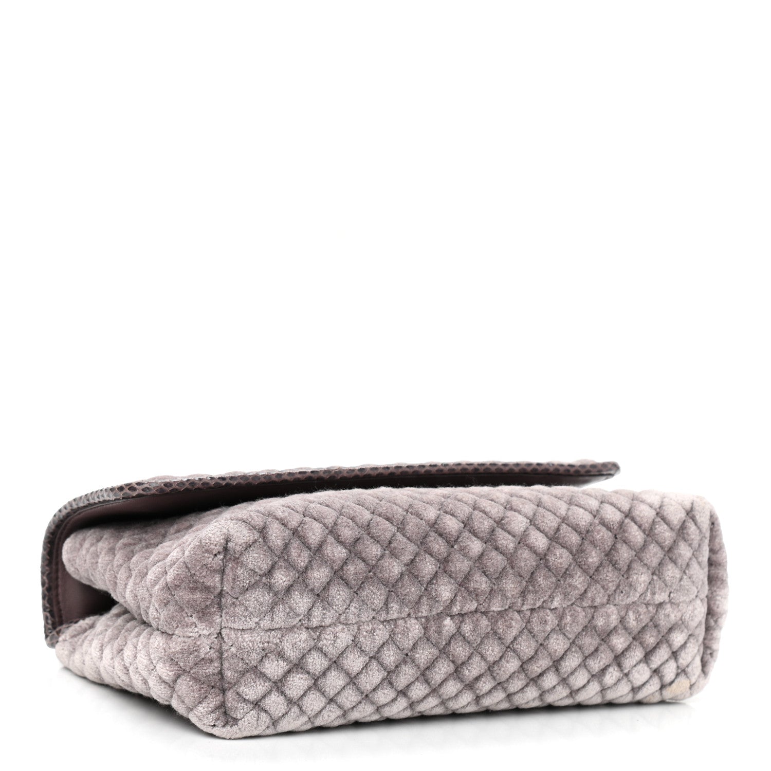 Bottega Veneta Velvet Ayers Baby Olimpia Shoulder Bag Lilac 4 of 11