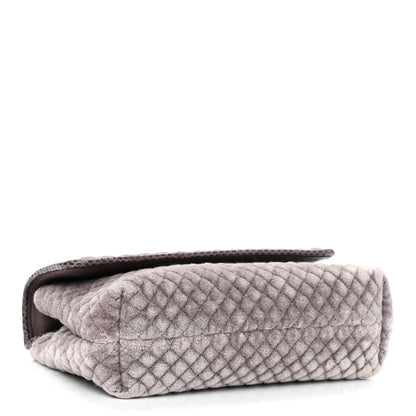 Bottega Veneta Velvet Ayers Baby Olimpia Shoulder Bag Lilac 4 of 11