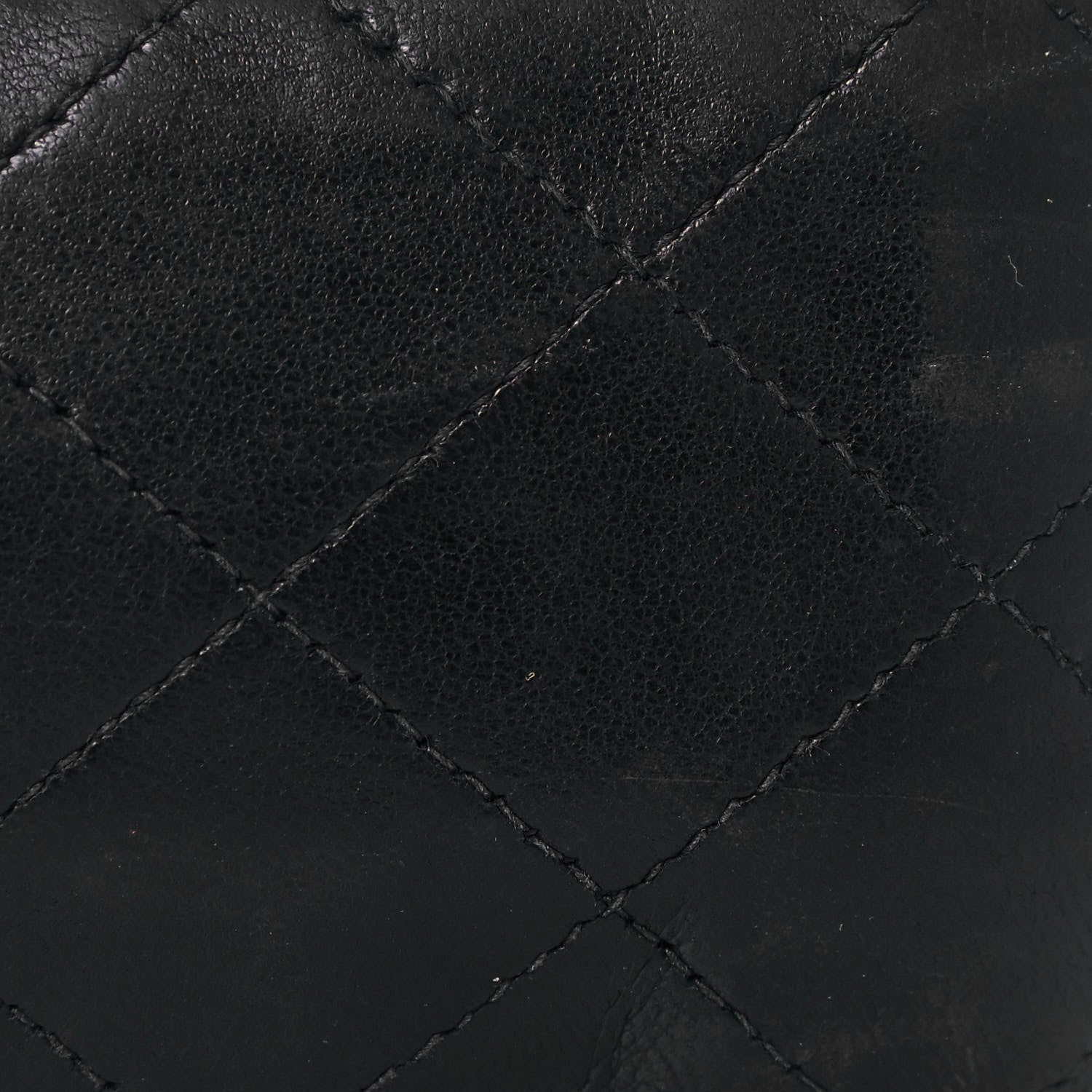 Chanel Lambskin Quilted Medium Double Flap Black 15 of 21