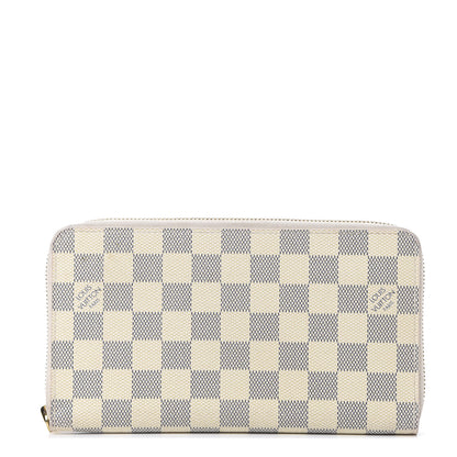 Louis Vuitton Damier Azur Zippy Organizer Wallet 1 of 11