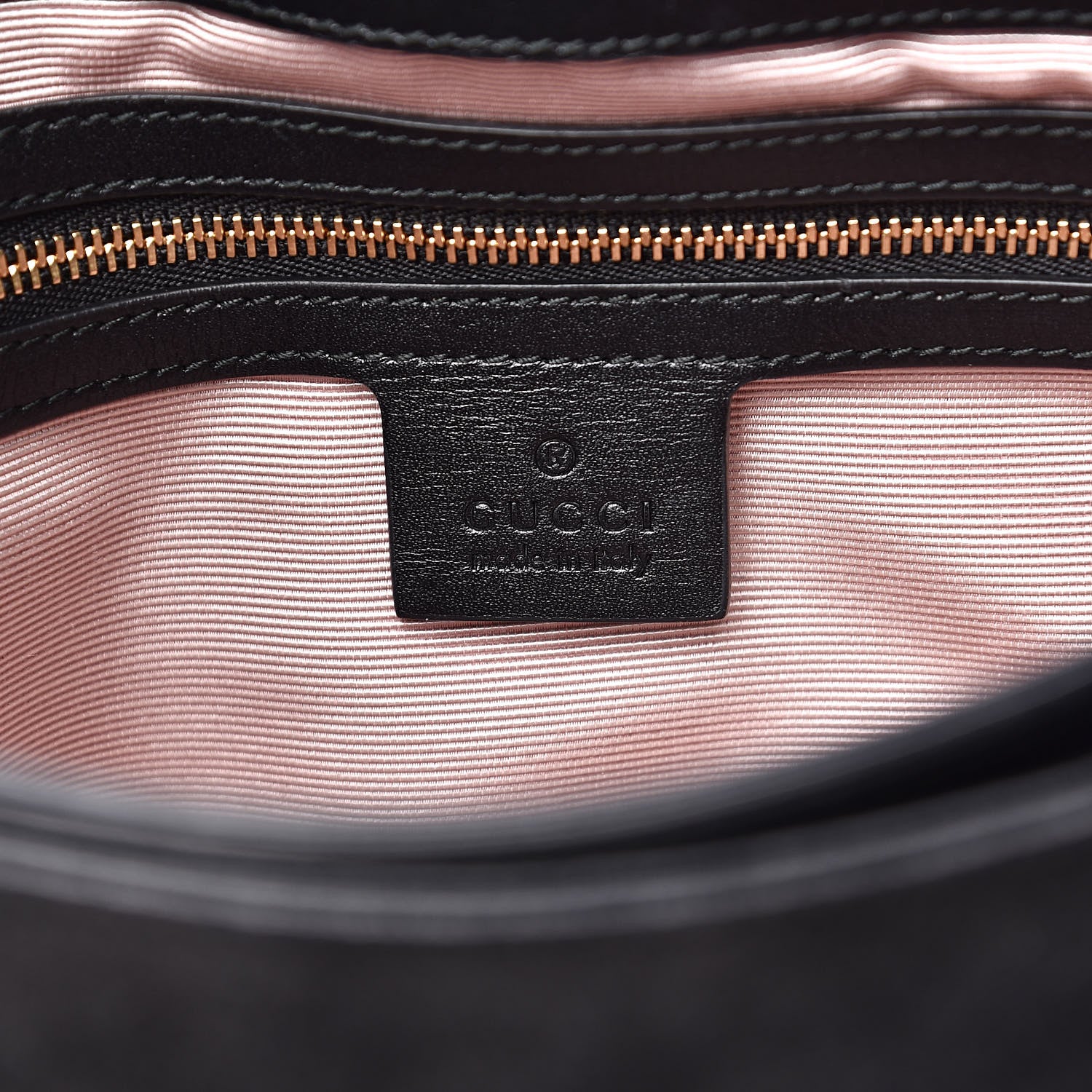 Gucci Suede Medium Arli Flap Shoulder Bag Black 6 of 15