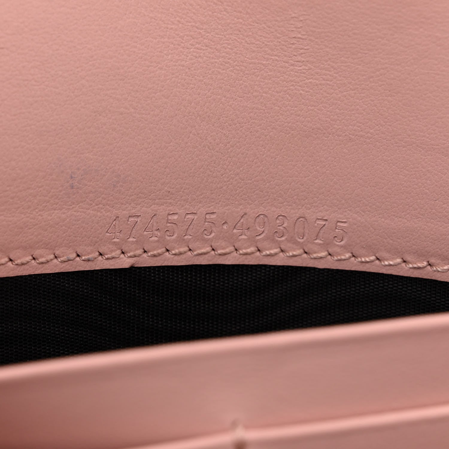 Gucci Calfskin Matelasse GG Marmont Chain Wallet Perfect Pink 7 of 13