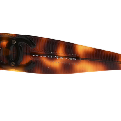 Chanel Square Polarized CC Sunglasses 5494-A Tortoise Brown 6 of 10
