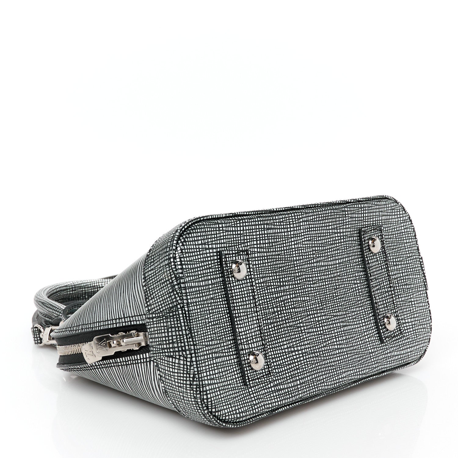 Louis Vuitton Epi Alma BB Platine 4 of 11