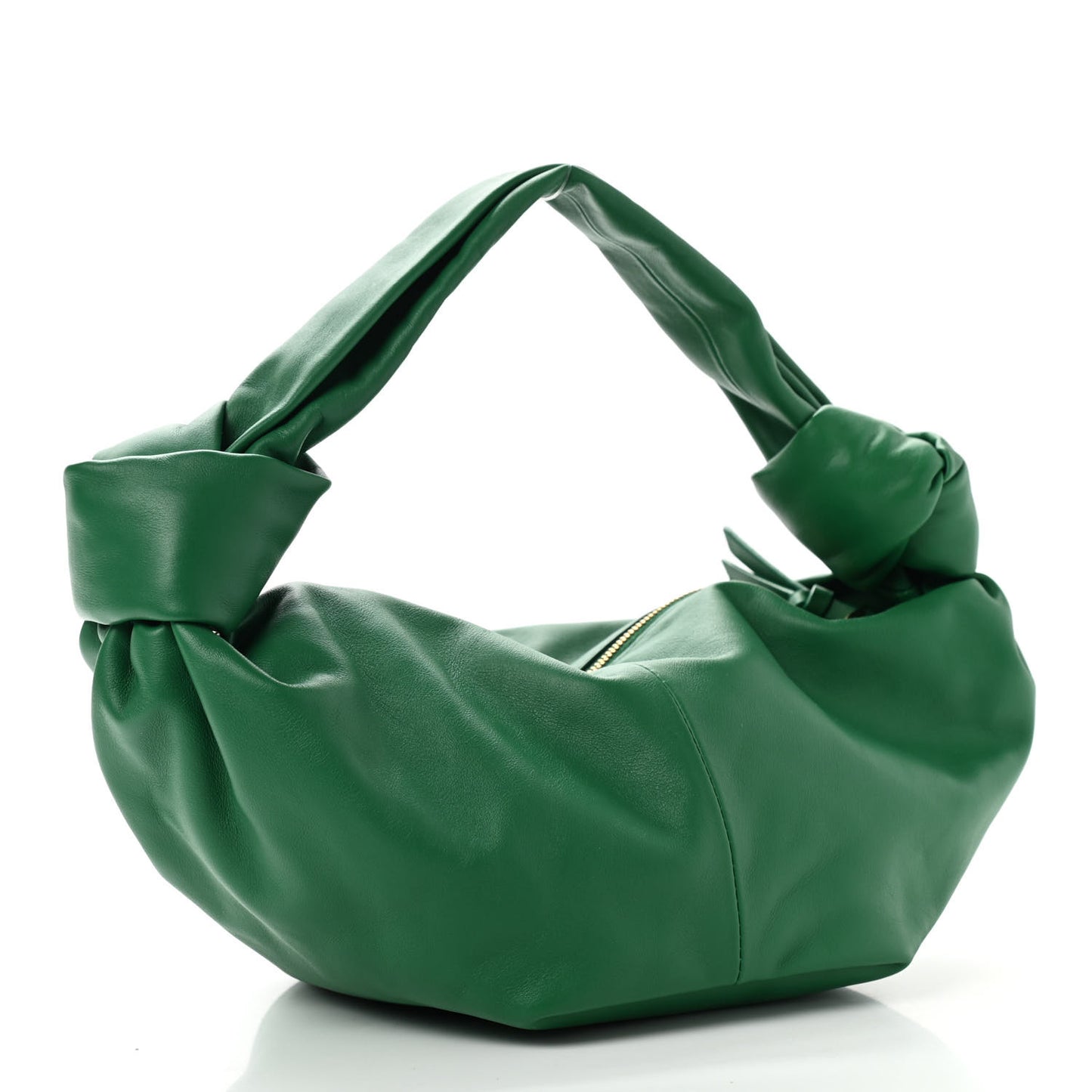 Nappa Mini Double Knot Bag Racing Green