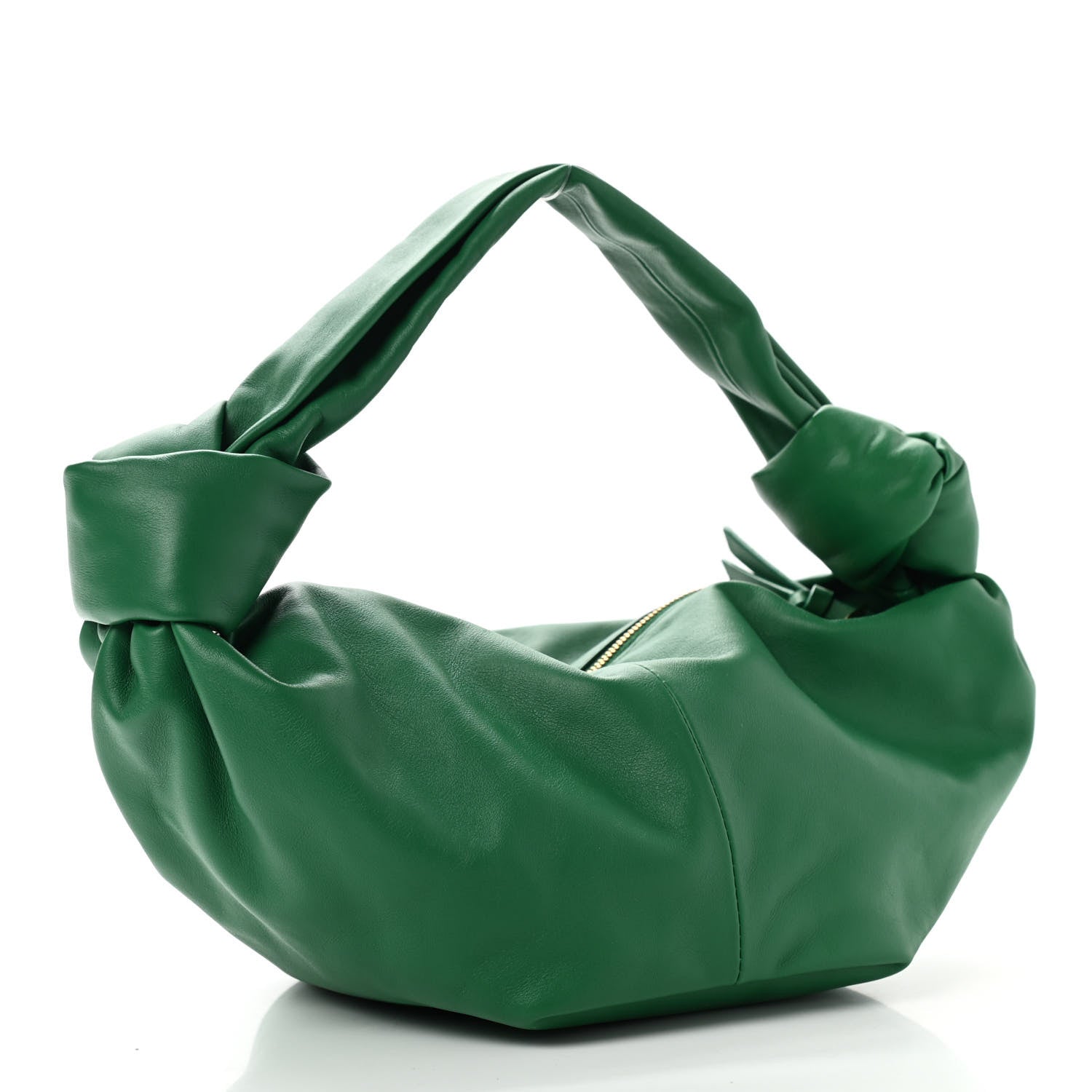 Bottega Veneta Nappa Mini Double Knot Bag Racing Green 3 of 10