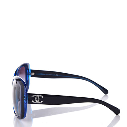 Chanel CC Sunglasses 5183 Blue 3 of 8