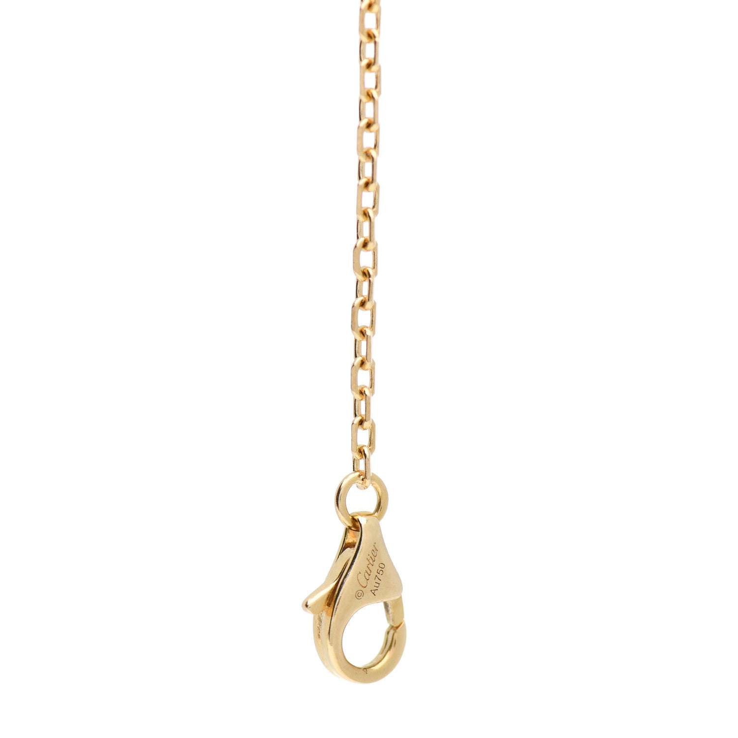 Cartier 18K Yellow Gold Diamond SM D'Amour Bracelet 3 of 4