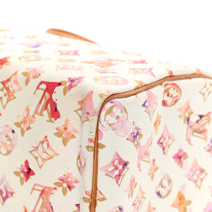 Louis Vuitton Watercolor Aquarelle Speedy 30 White 12 of 23