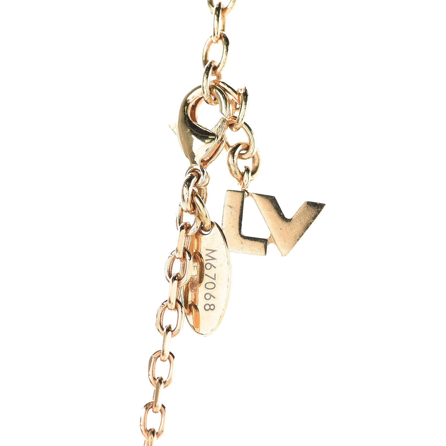 Louis Vuitton Love Letters Pendant Necklace Mutlicolor 5 of 5