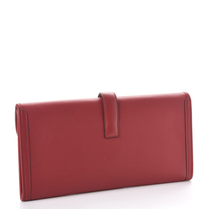 Hermes Swift Jige Elan 29 Clutch Rouge Grenat 3 of 8