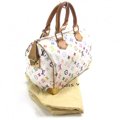 Louis Vuitton Monogram Multicolor Speedy 30 White 3 of 10