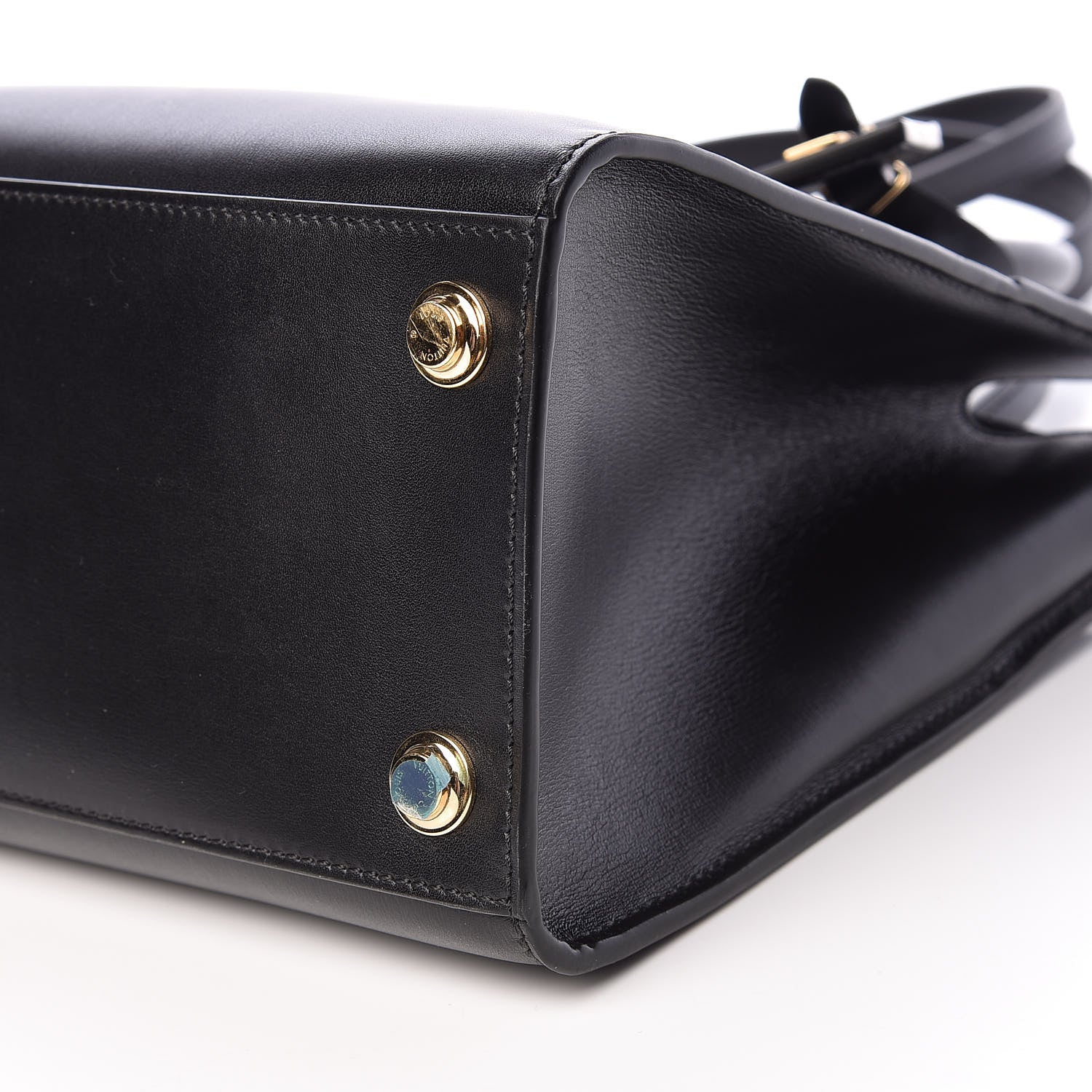 Louis Vuitton Calfskin City Steamer PM Black 13 of 14