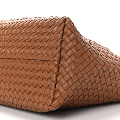 Bottega Veneta Lambskin Intreccio Medium Cabat Wood 9 of 9