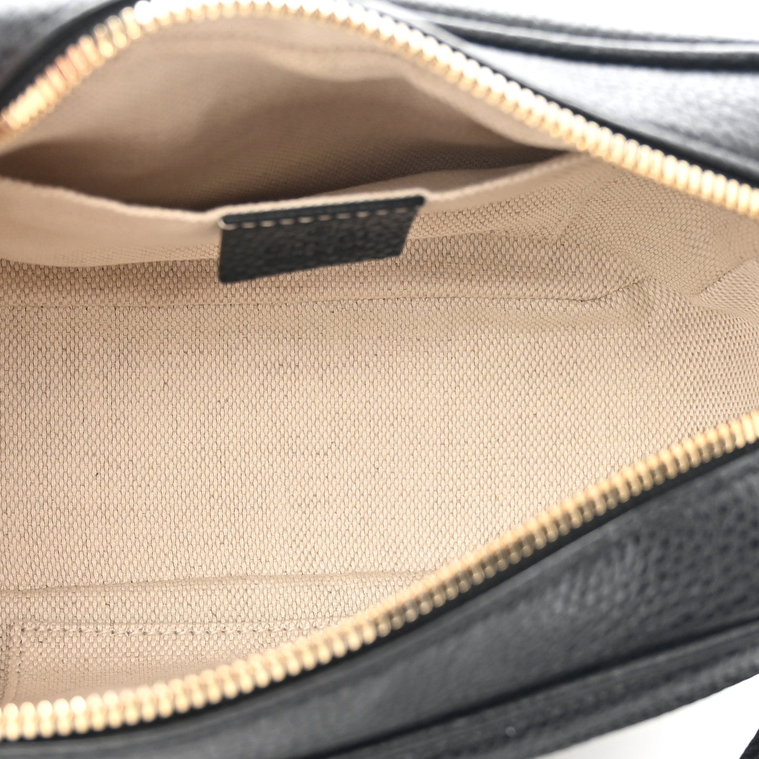 Gucci Pebbled Calfskin Small Soho Disco Bag Black 6 of 12