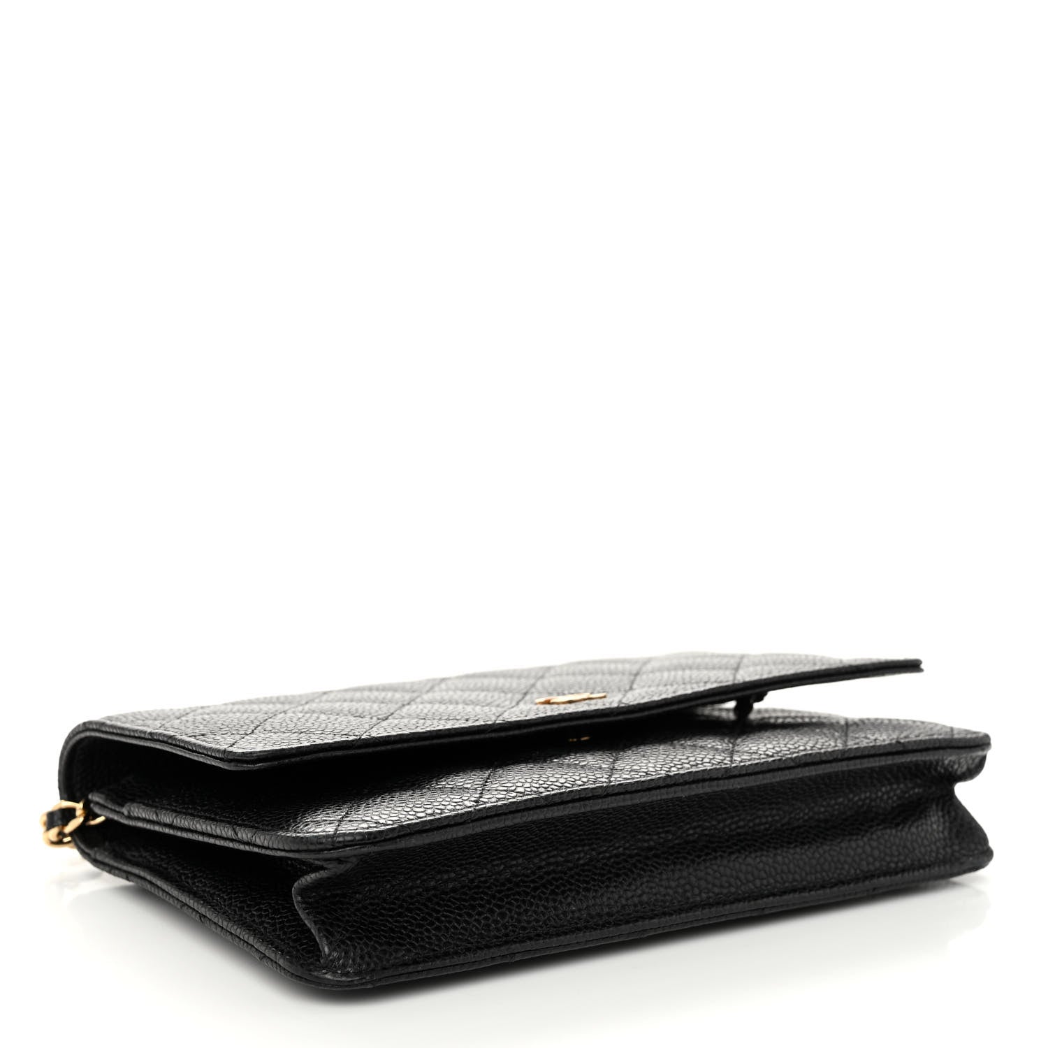 Chanel Caviar Quilted Wallet on Chain WOC Black 4 of 9