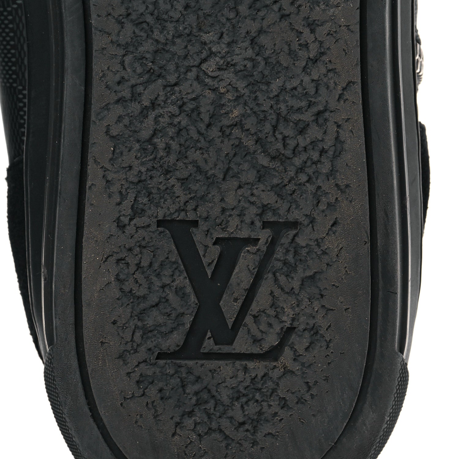 Louis Vuitton Damier Graphite Calfskin Suede Mens Aventure High Top Sneakers 9 6 of 11