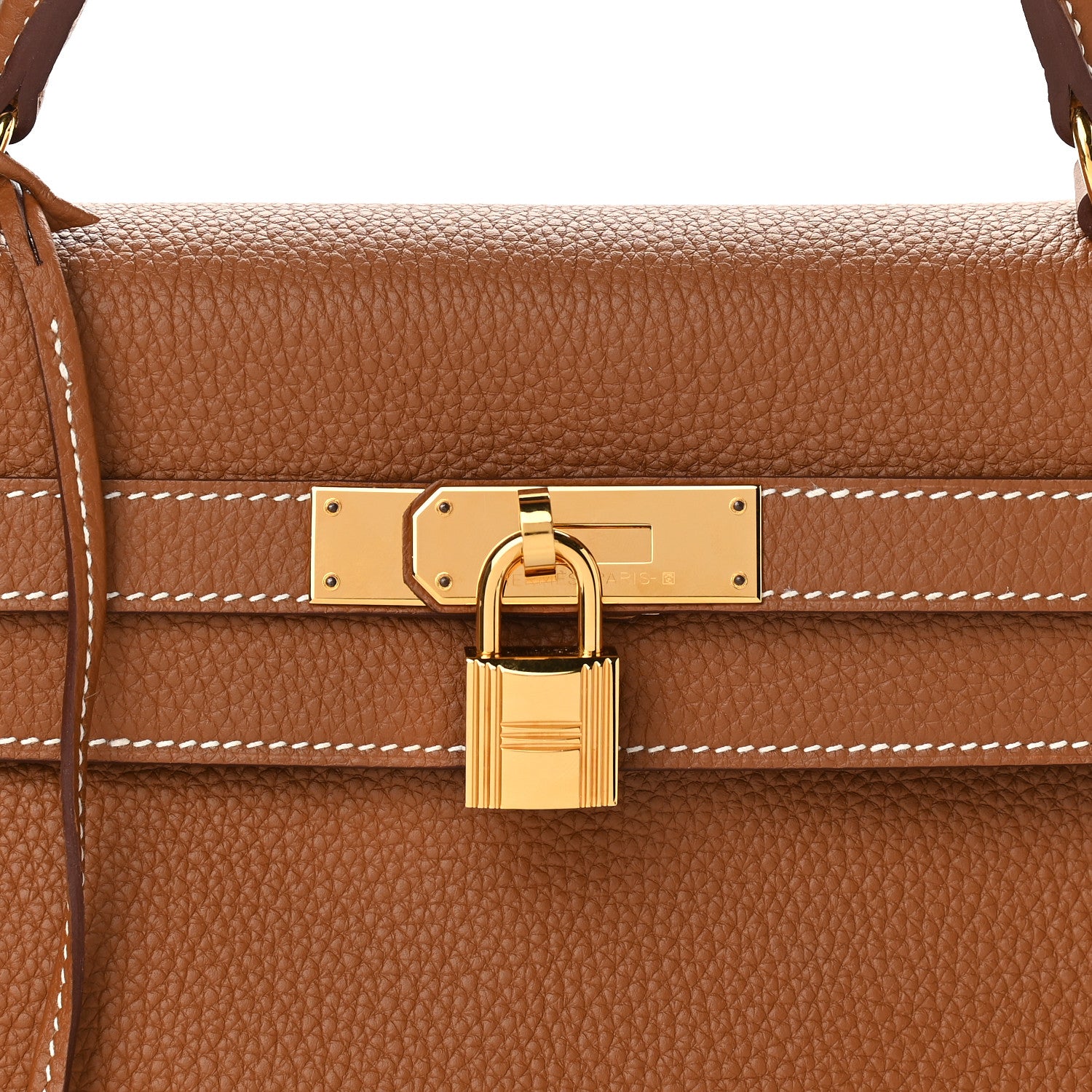 Hermes Togo Kelly Retourne 32 Gold 11 of 12
