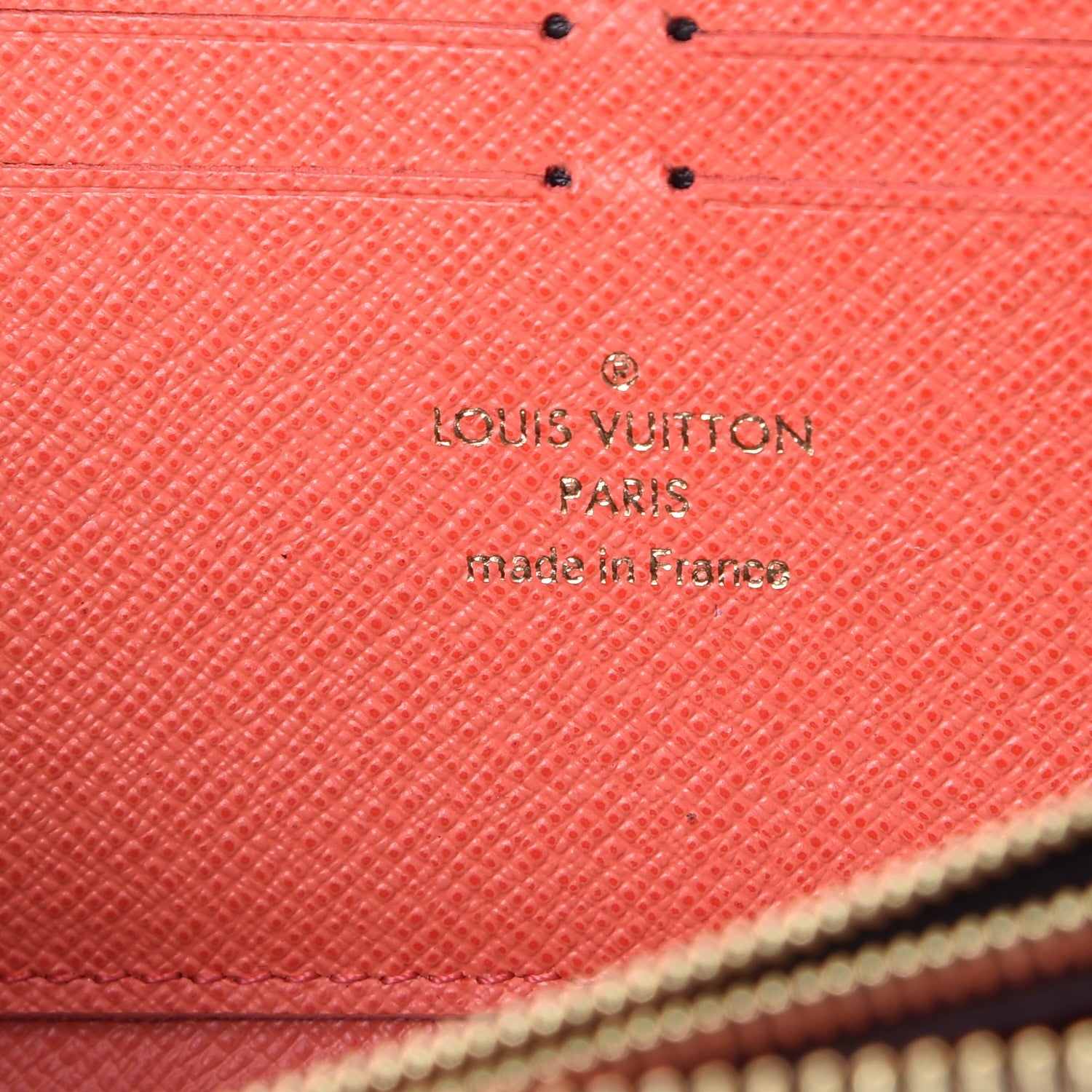 Louis Vuitton Monogram Clemence Wallet Poppy 6 of 7