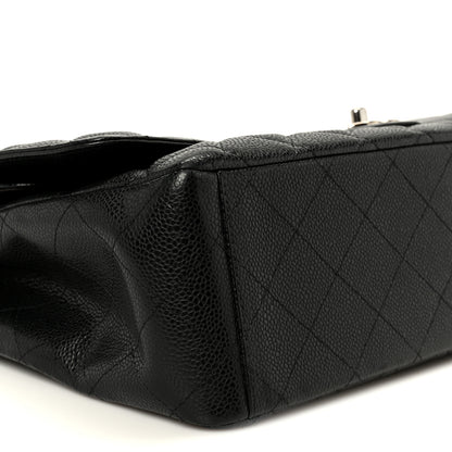 Chanel Caviar Quilted Maxi Double Flap Black 10 of 11
