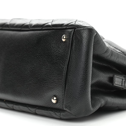 Chanel Caviar Quilted Timeless CC Soft Tote Black 9 of 10