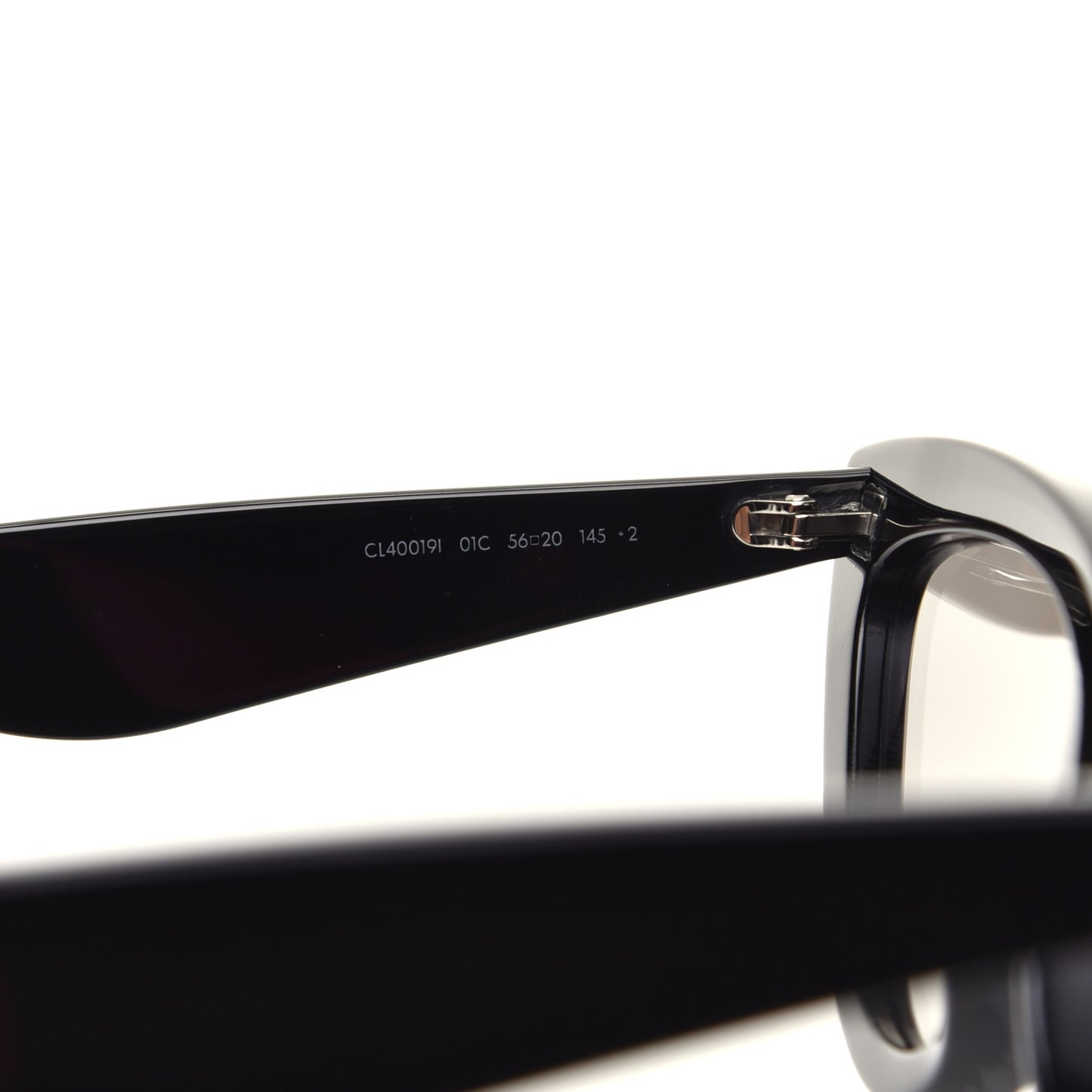 Acetate Cat Eye Sunglasses CL40019I Black