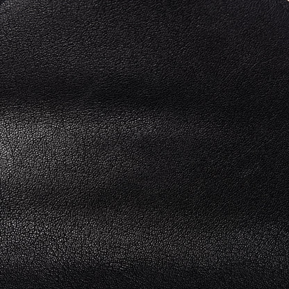 Saint Laurent Sheepskin Matelasse Chevron Monogram Medium College Bag Black 8 of 11