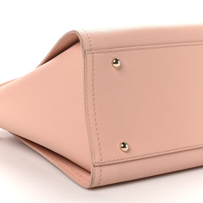 Chanel Caviar Small Studded Deauville Tote Light Pink 9 of 11