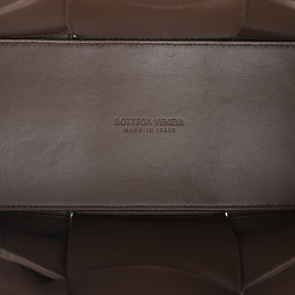 Bottega Veneta Suede Foulard Intrecciato Small Arco Tote Brownie 6 of 10