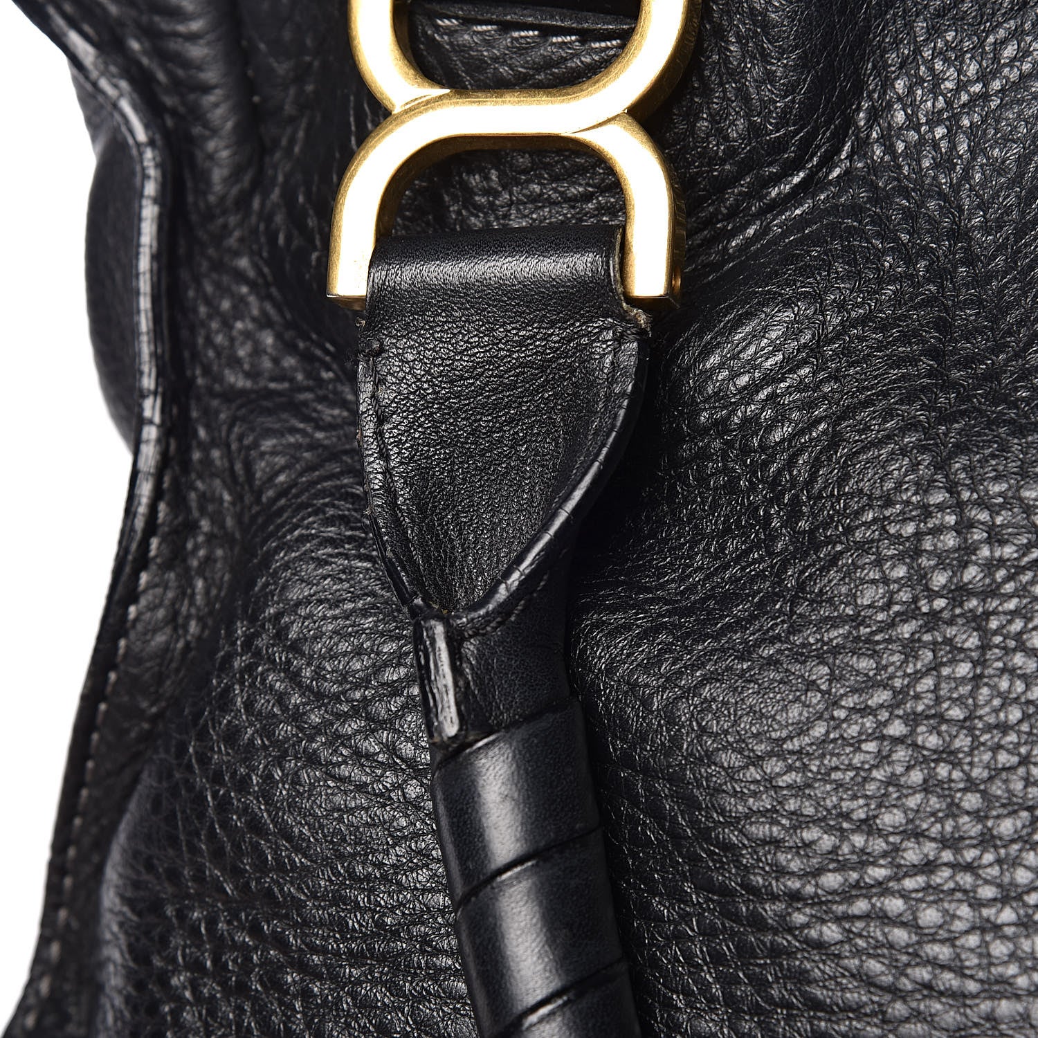 Chloe Calfskin Medium Marcie Satchel Black 17 of 23