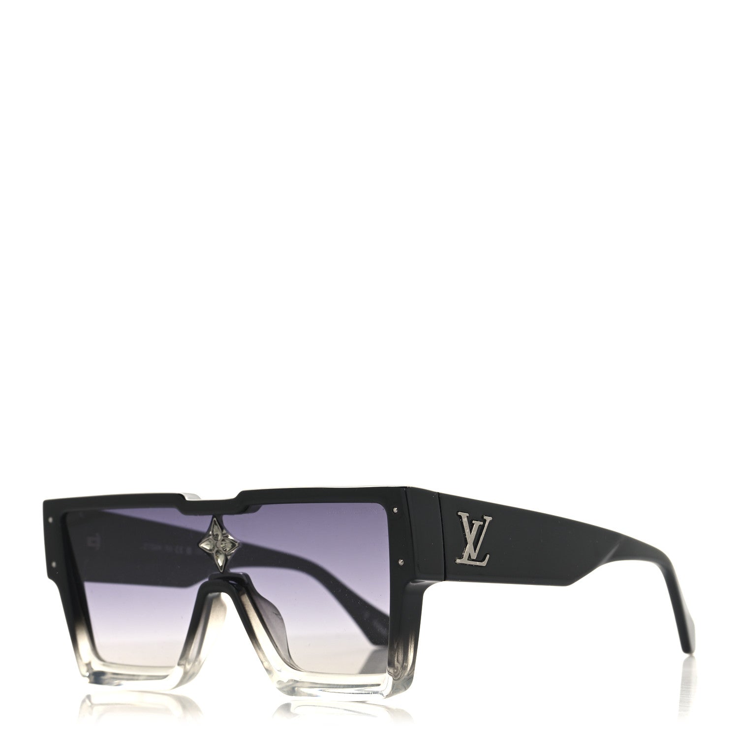 Louis Vuitton Acetate Swarovski Crystal Cyclone Sunglasses Z1736W