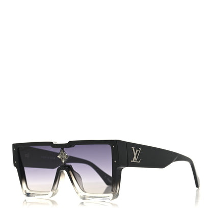 Louis Vuitton Acetate Swarovski Crystal Cyclone Sunglasses Z1736W Black 1 of 8