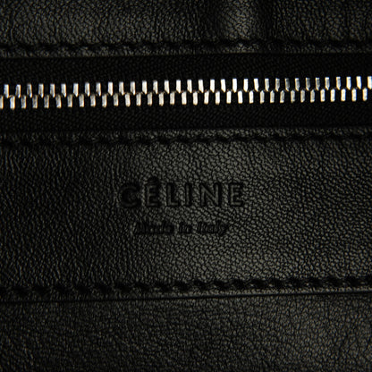 Celine Shearling Smooth Lambskin Vertical Gusset Cabas White 6 of 8