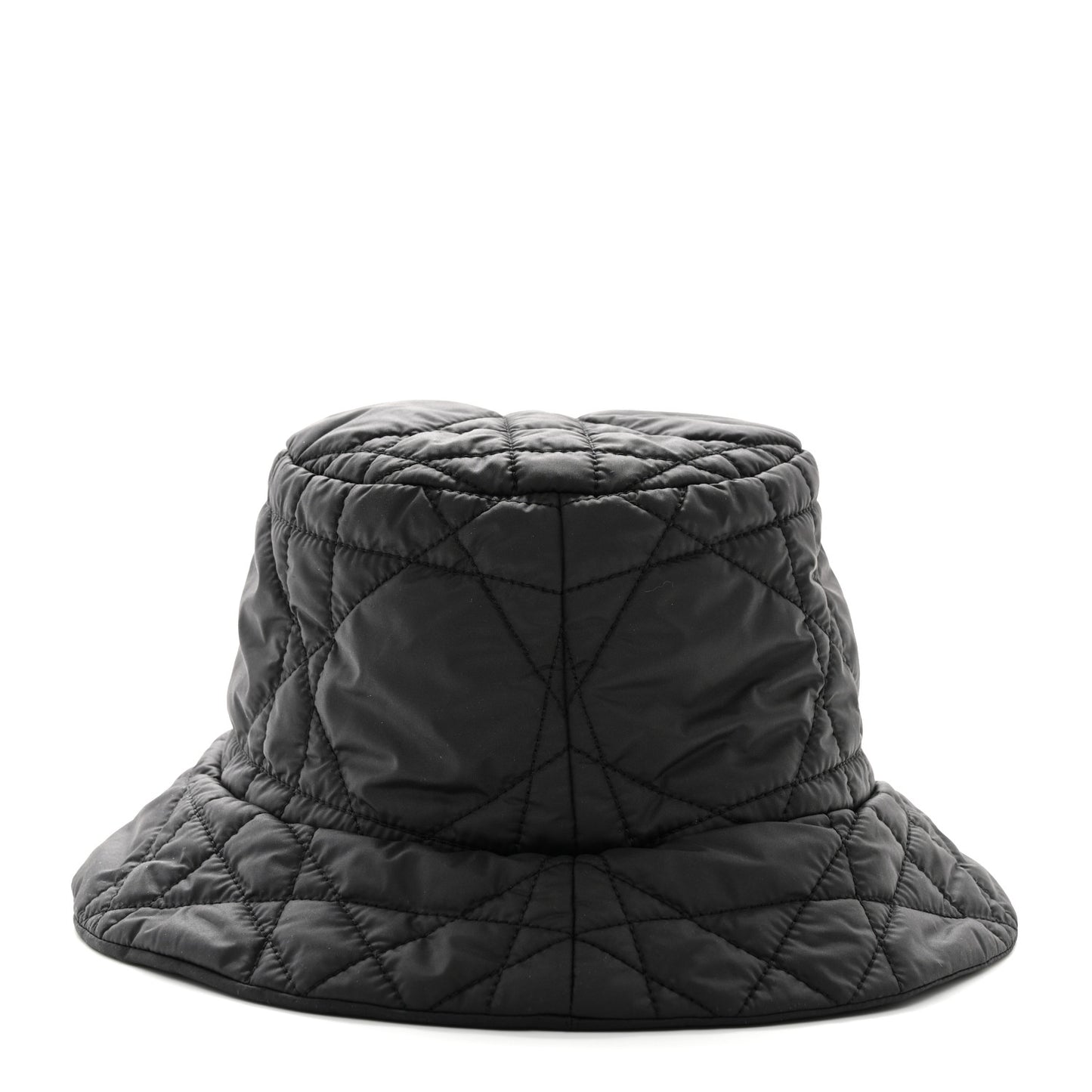 Nylon Cannage Bucket Hat 59 Black