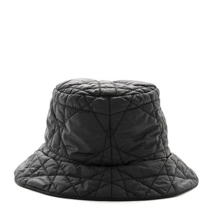 Christian Dior Nylon Cannage Bucket Hat 59 Black 3 of 8