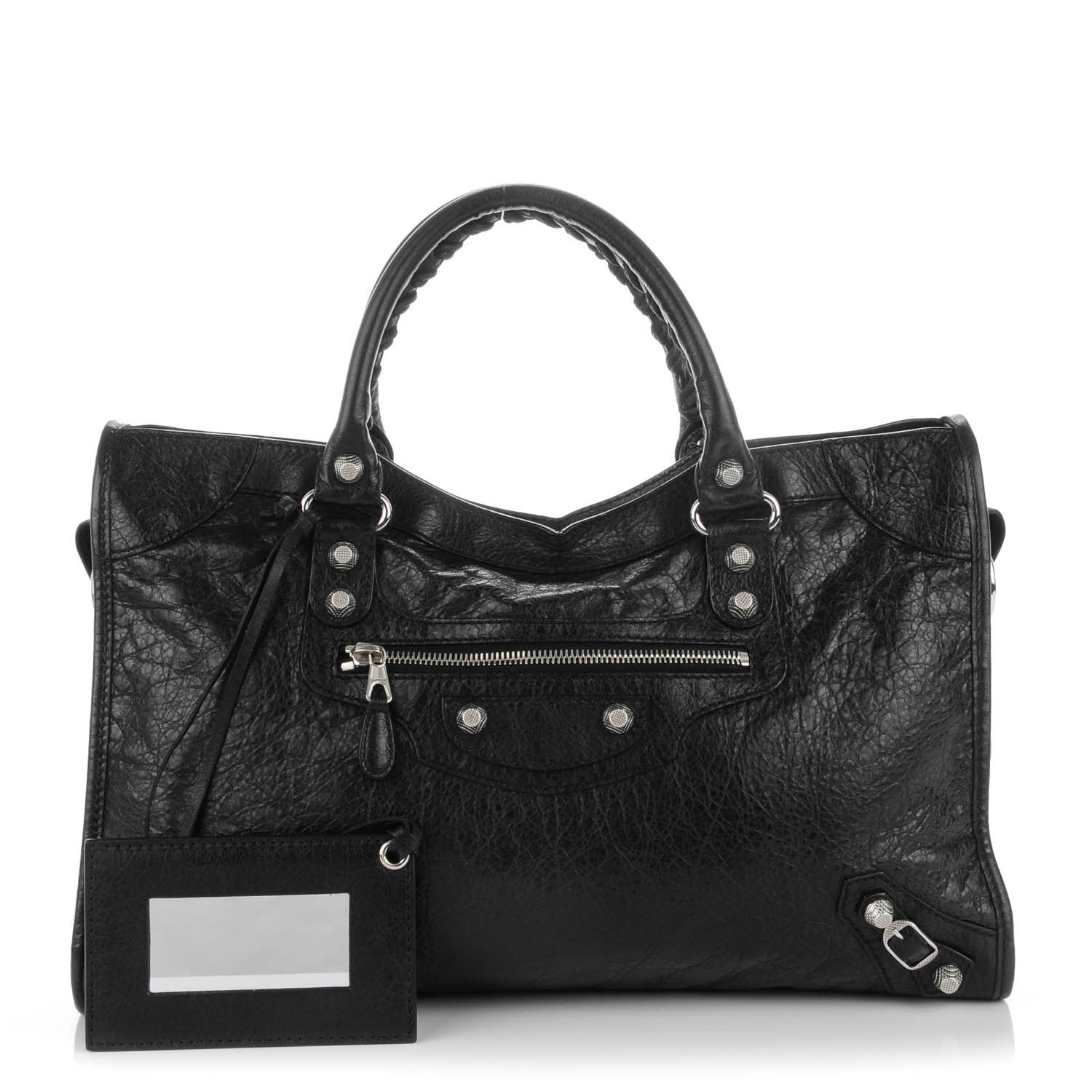 Balenciaga Agneau Giant 12 Silver Hardware City Black 1 of 8