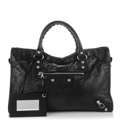 Balenciaga Agneau Giant 12 Silver Hardware City Black 1 of 8