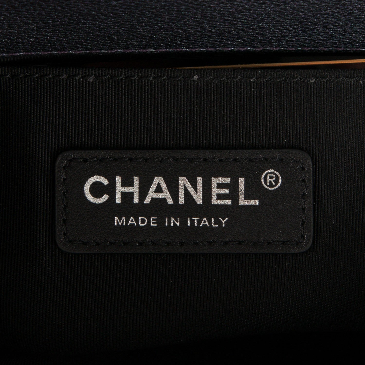 Chanel Iridescent Goatskin Quilted Small Boy Flap Purple 7 of 8